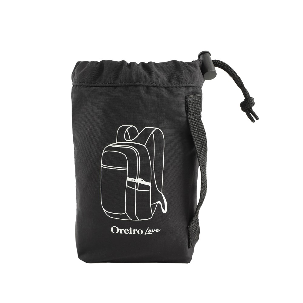 MOCHILA VIAJE 43X25X15CM - NEGRO - 1 UND. OREIRO - foto 2