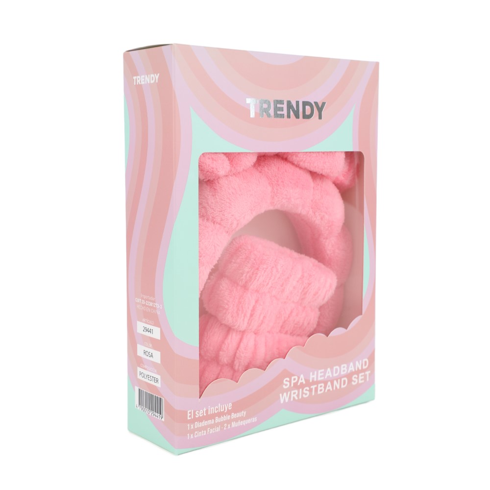 SET BEAUTY 24X17X6CM - ROSA - SET TRENDY - foto 3