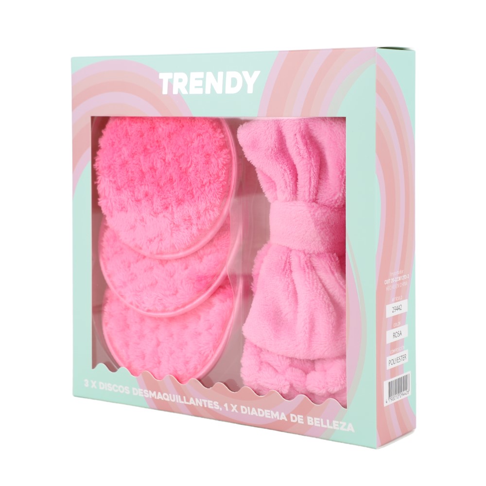 SET BEAUTY 22X22,5X5CM - ROSA - SET TRENDY - foto 2