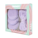 SET BEAUTY 22X22,5X5CM - LILA - SET TRENDY - foto 3