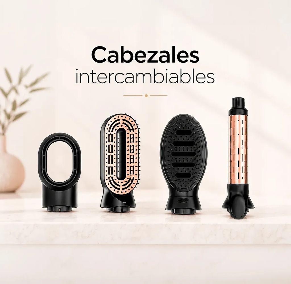 CEPILLO SECADOR ALISADOR 5 EN 1 1200W NOVOHOME - 8