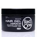 HAIR STYLING GEL KERATIN 400 ML  - RED ONE