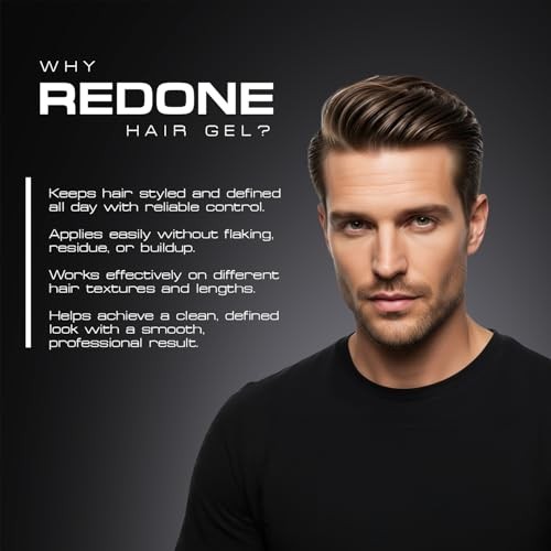 HAIR STYLING GEL KERATIN 400 ML  - RED ONE