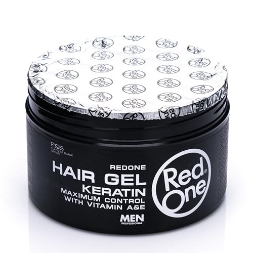 HAIR STYLING GEL KERATIN 400 ML  - RED ONE
