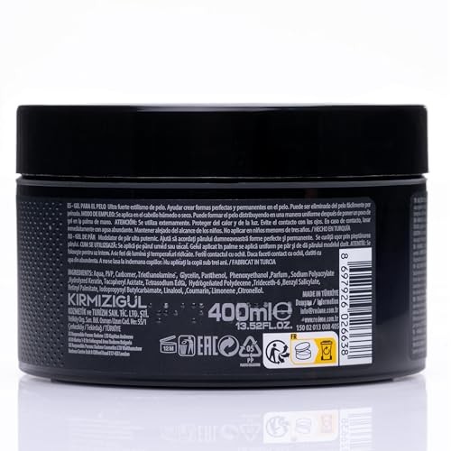 HAIR STYLING GEL KERATIN 400 ML  - RED ONE