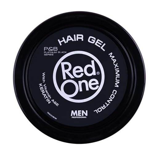 HAIR STYLING GEL KERATIN 400 ML  - RED ONE