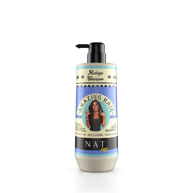 [51215] NAT PRO AMAZING HAIR SHAMPOO  (500 ML) NAT