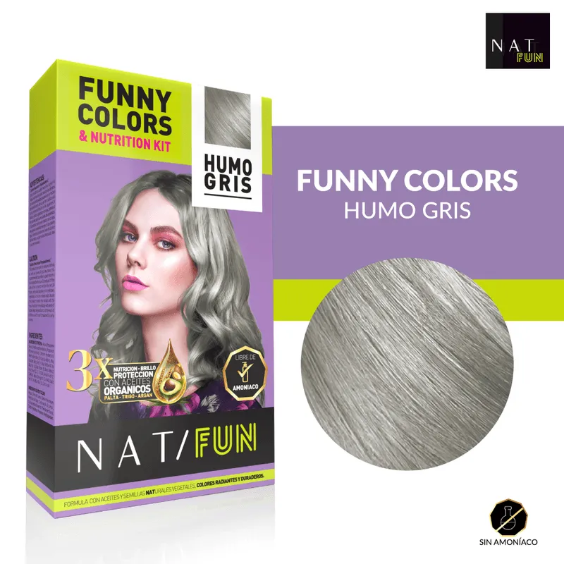 NAT FUN GRAY SMOKE  SACHET  (50G) NAT