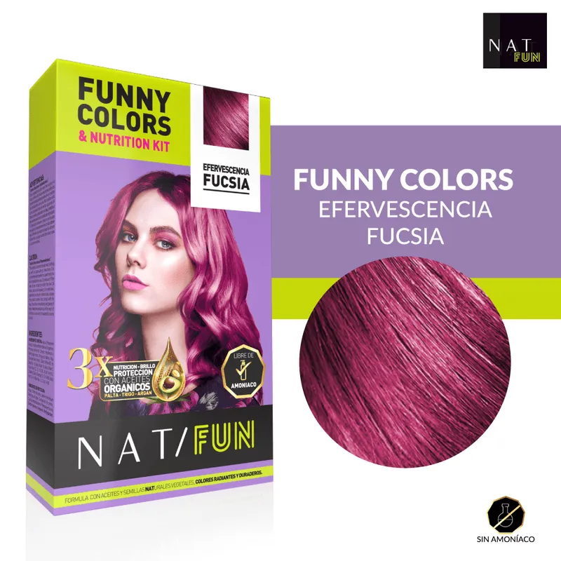 NAT KIT FUN FUCHSIA FIZZ 50G SACHET (FUCHSIA - 50G - 50G) NAT