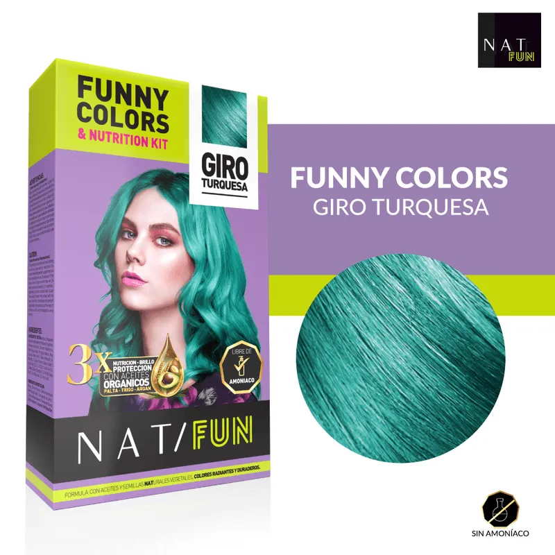 NAT KIT FUN TURQUOISE TWIST 50G SACHET (TUQUOISE - 50G - 50G) NAT