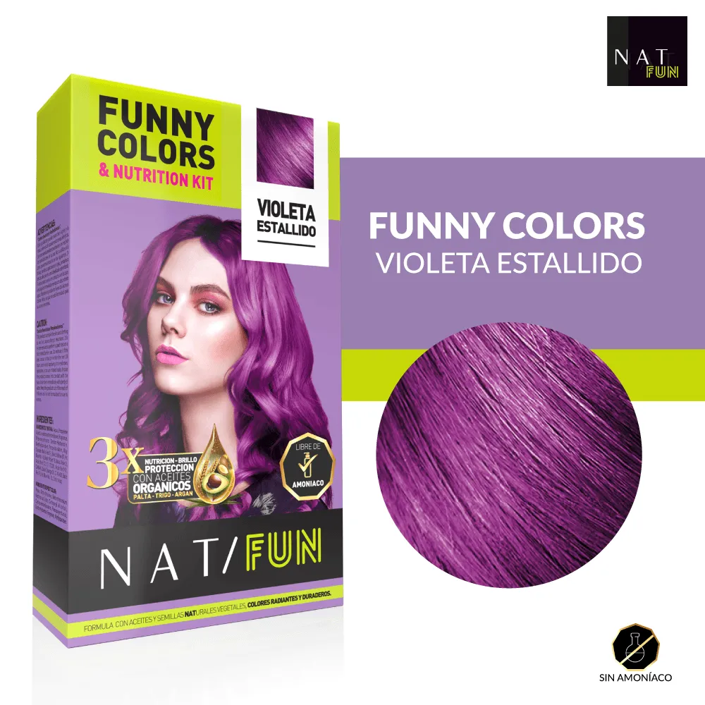 NAT KIT FUN VIOLET BURST 50G SACHET (VIOLET - 50G - 50G) NAT