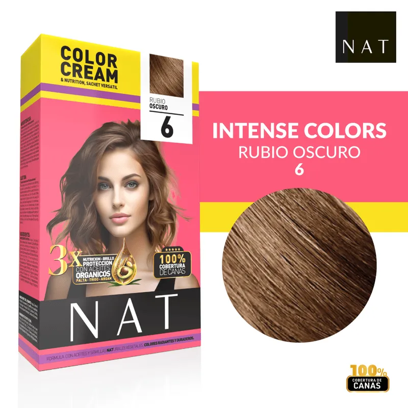 [51117] NAT  SACHET  6 DARK BLONDE (50G) NAT
