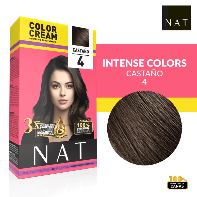 [51122] NAT SACHET 4 CHESTNUT (50G) NAT