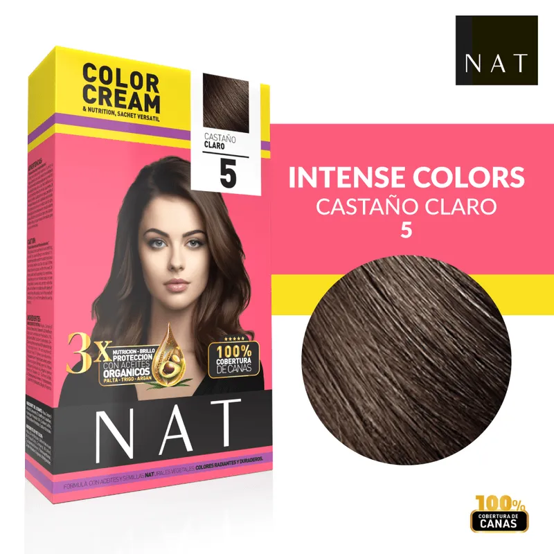 [51119] NAT SACHET 5 LIGHT CHESTNUT (50G) NAT