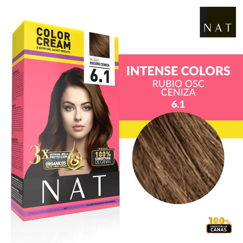 [51127] NAT SACHET  6.1 DARK ASH BLONDE (50G) NAT
