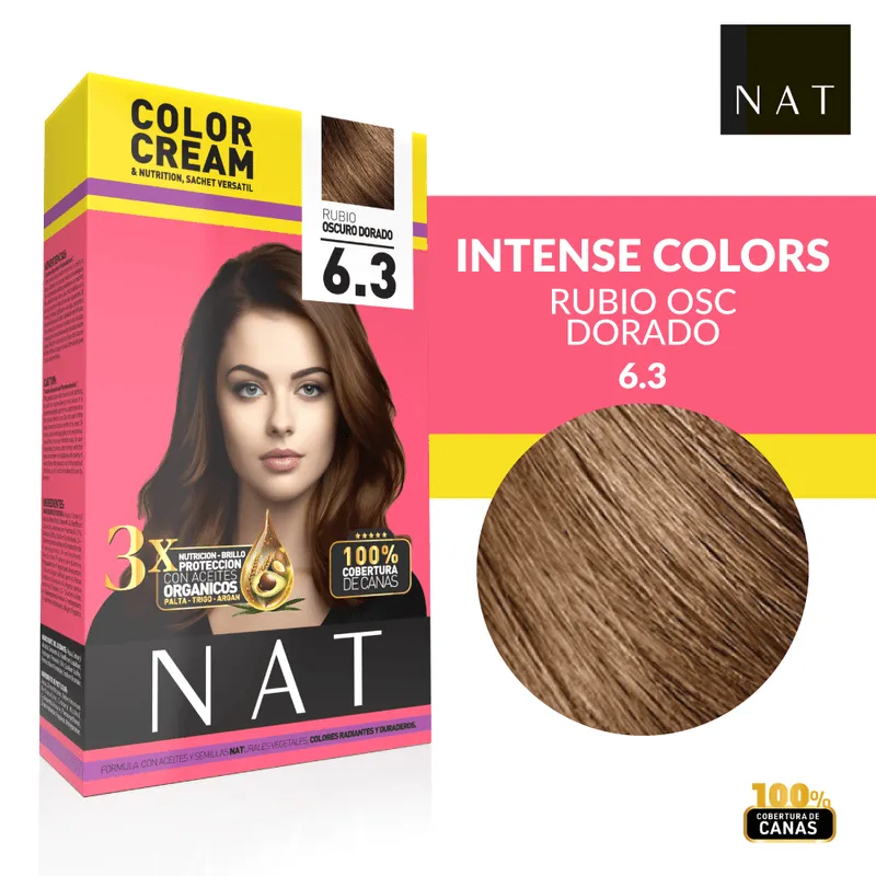 [51136] NAT SACHET 6.3 DARK GOLD BLONDE (50G) NAT