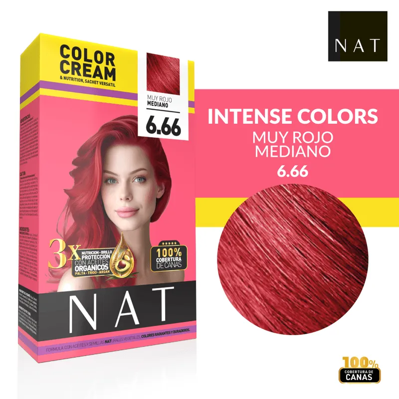 [51131] NAT SACHET 6.66 VERY MEDIUM RED (50G) NAT