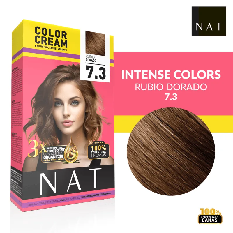 [51133] NAT SACHET 7.3 GOLD BLONDE (50G) NAT