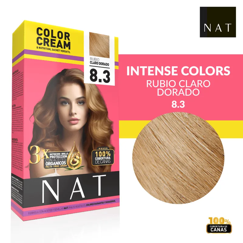 [51134] NAT SACHET 8.3 LIGHT GOLD BLONDE (50G) NAT