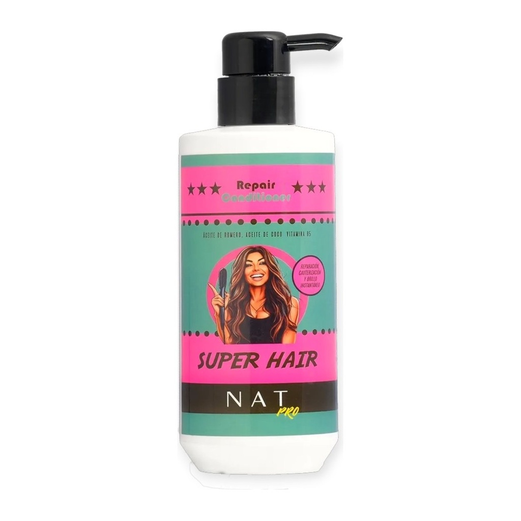NAT PRO SUPER HAIR ACOND (250 ML) NAT