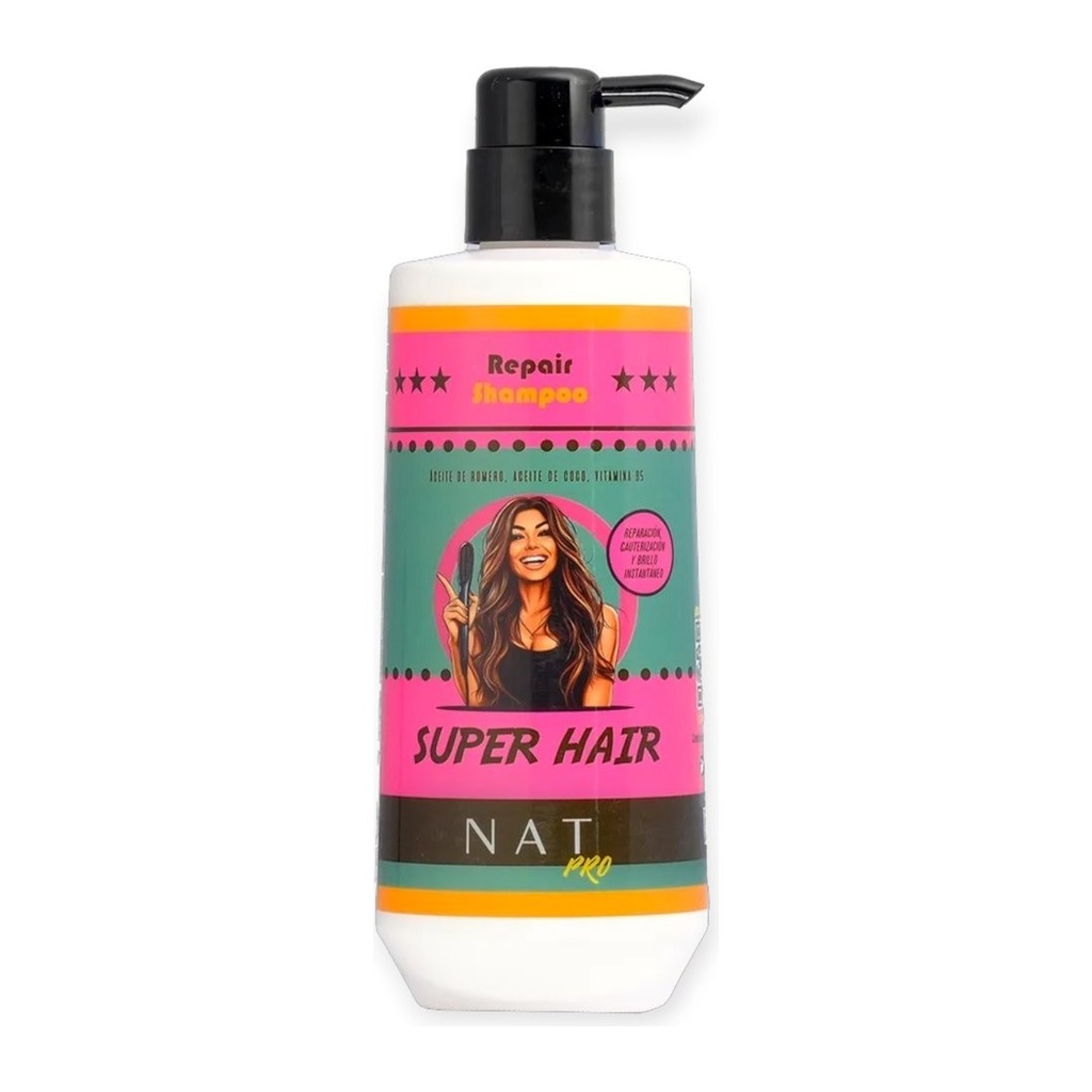 NAT PRO SUPER HAIR SHAMPOO (250 ML) NAT