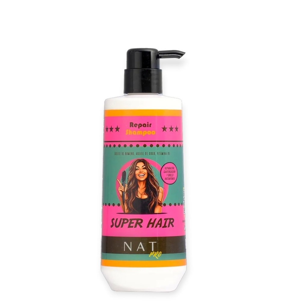 [51236] NAT PRO SUPER HAIR SHAMPOO (250 ML) NAT