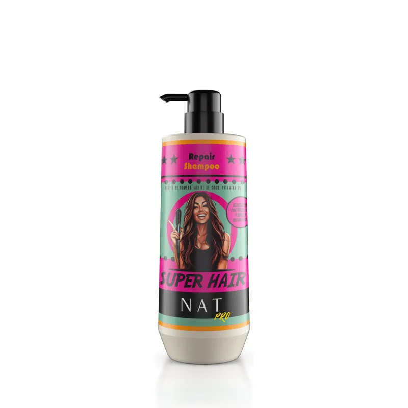 [51231] NAT PRO SUPER HAIR SHAMPOO  (500 ML) NAT
