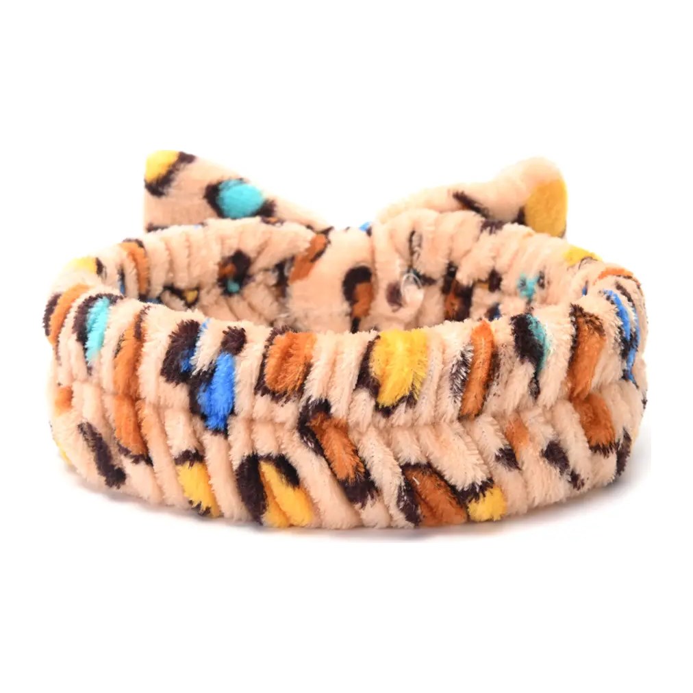[50695] VINCHA MAQUILLAJE SKINCARE ANIMAL PRINT X1U (VARIOS - UNIDAD) SKORA
