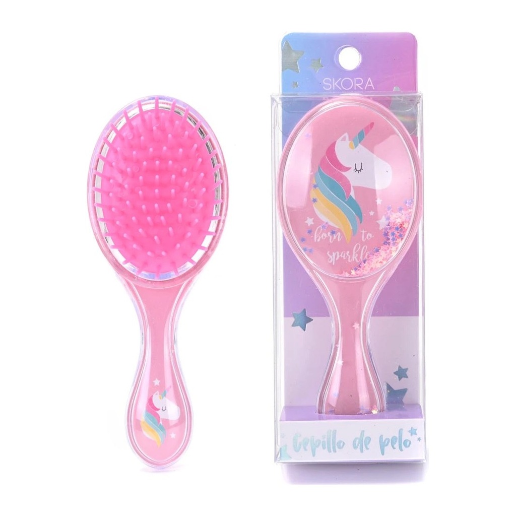 [50827] CEPILLO NEUMATICO OVALADO DESENREDANTE GLITTER FORMITAS X1U (VARIOS - UNIDAD) SKORA