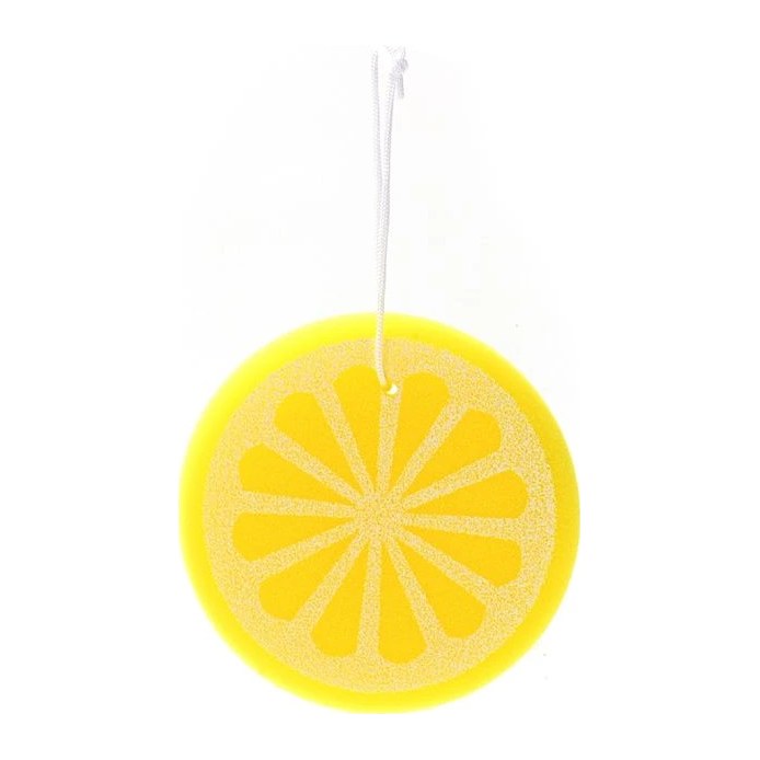 [50818] ESPONJA DE BAÑO CON FORMA DE LIMON X1U SKORA
