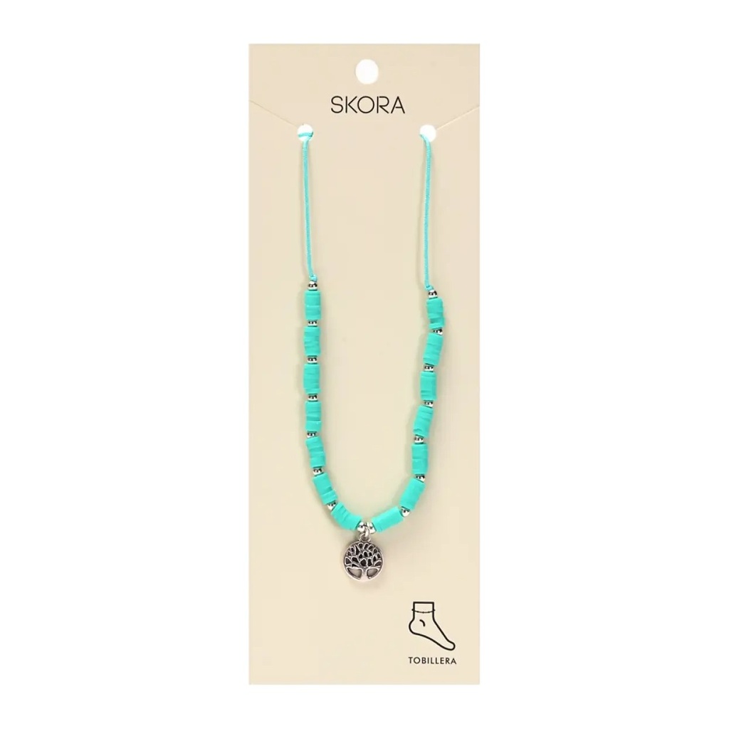 TOBILLERA TURQUESA X1U (UNIDAD) SKORA