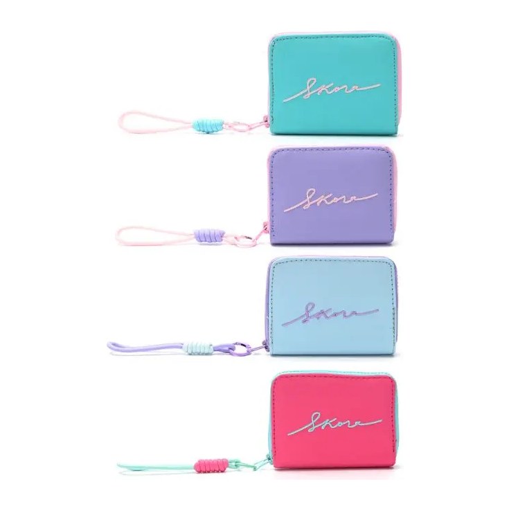 BILLETERA SAHAB CON LLAVERO Y LOGO A CONTRATONO 12X10 CM X1U (UNIDAD) SKORA