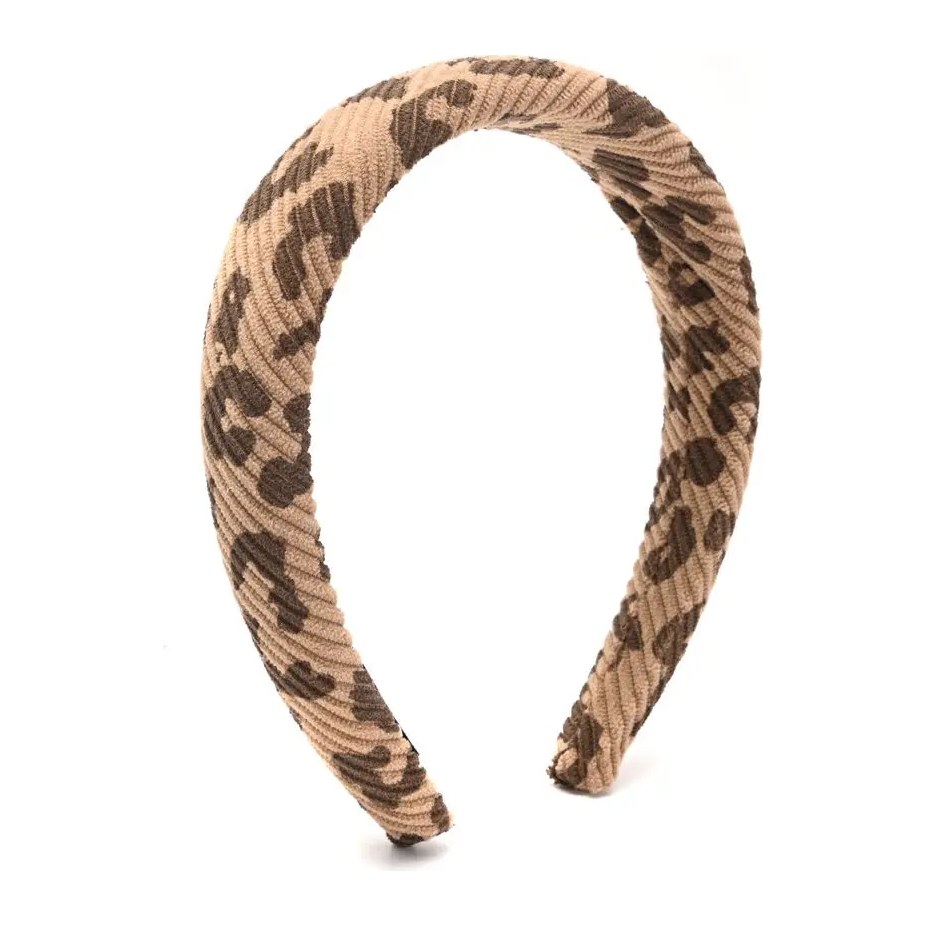 [50775] VINCHA RIGIDA ESTAMPADA ANIMAL PRINT X 1U. (UNIDAD) SKORA