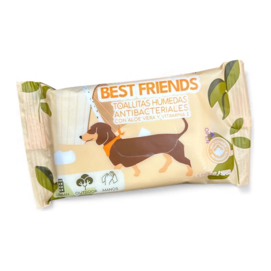 [51409] TOALLITA ANTIBACTERIAL BEST FRIENDS THELMA Y LOUISE