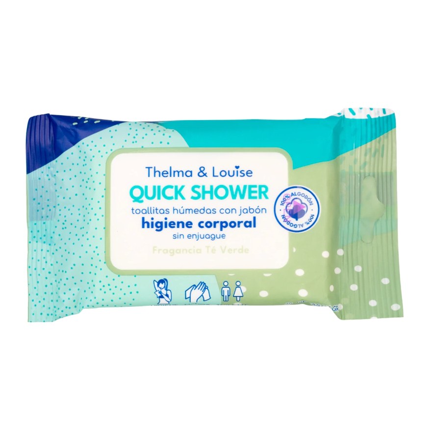 [51413] TOALLITA JABONOSA T Y L QUICK SHOWER THELMA Y LOUISE