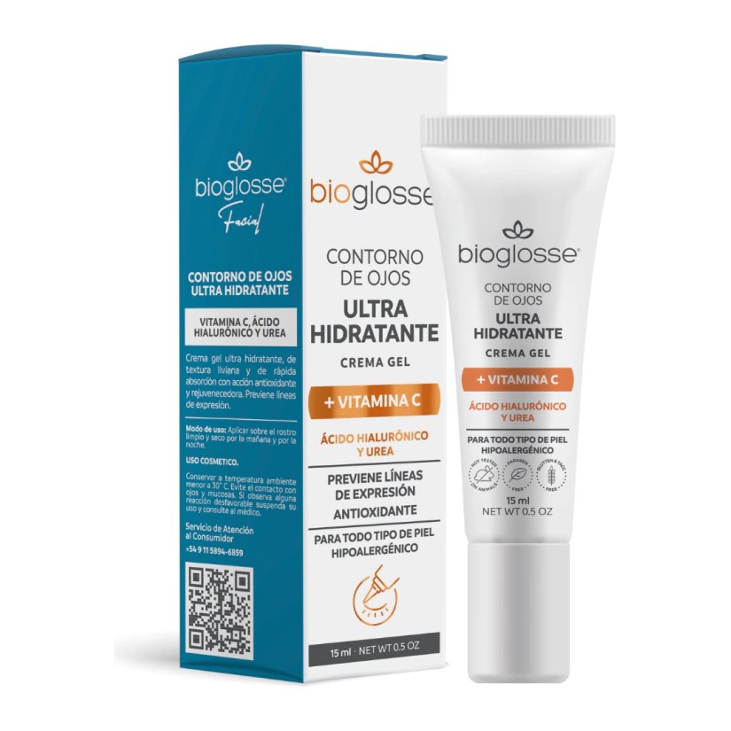 [51514] CONTORNO DE OJOS ULTRA HIDRATANTE 15 ML BIOGLOSSE