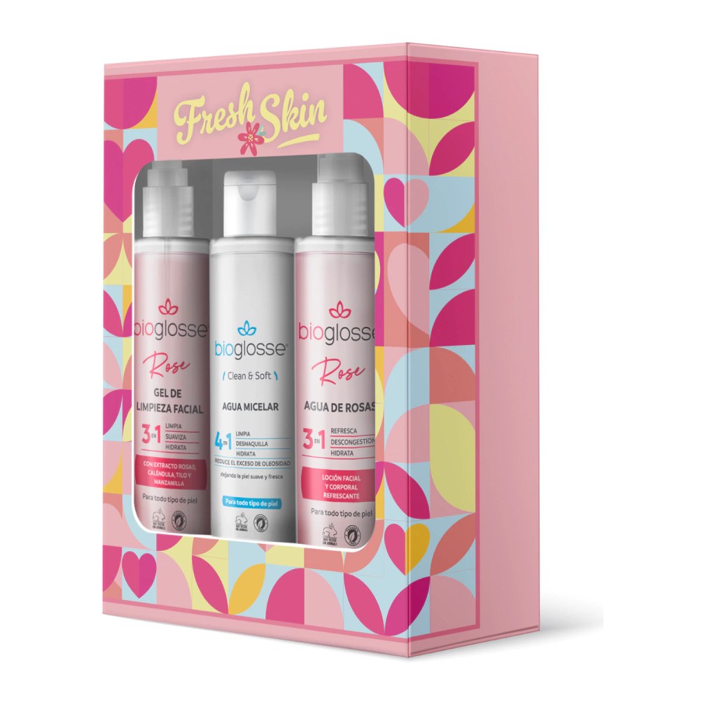 ESTUCHE SET FRESH SKIN BIOGLOSSE