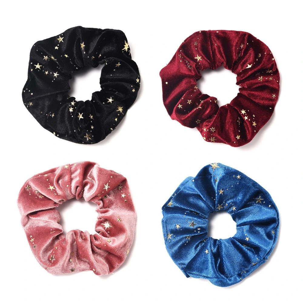 [51464] SCUNCY LISO CON STRASS ESTRELLITAS X1U SKORA