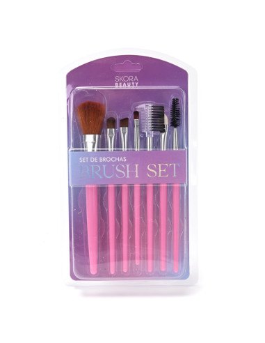 [51814] SET BROCHAS DE MAQUILLAJE SKORA