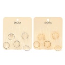 SET DE ANILLOS X5U SKORA