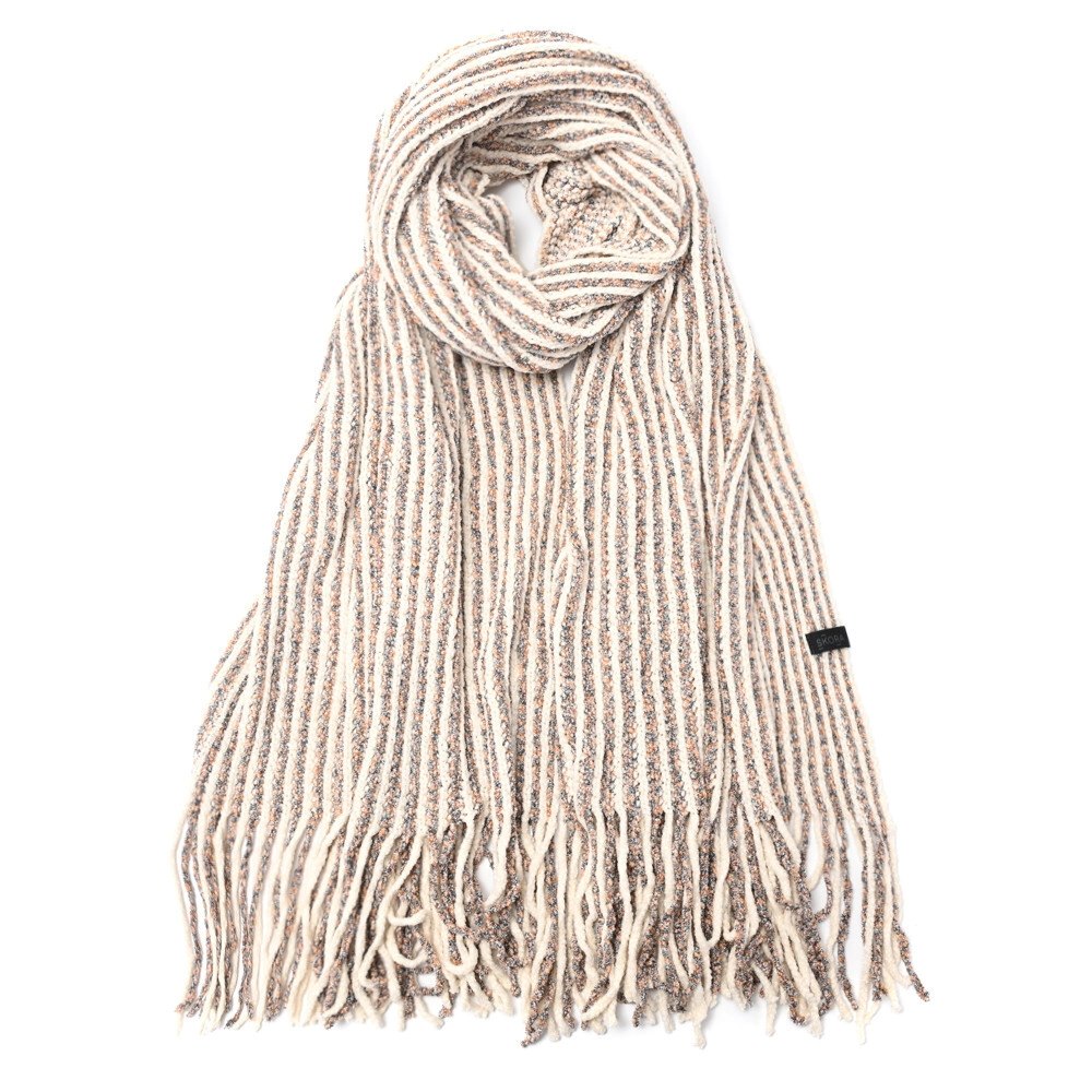 [51785] RUANA COMBINADA CHENILLE 60X180CM SKORA-W26