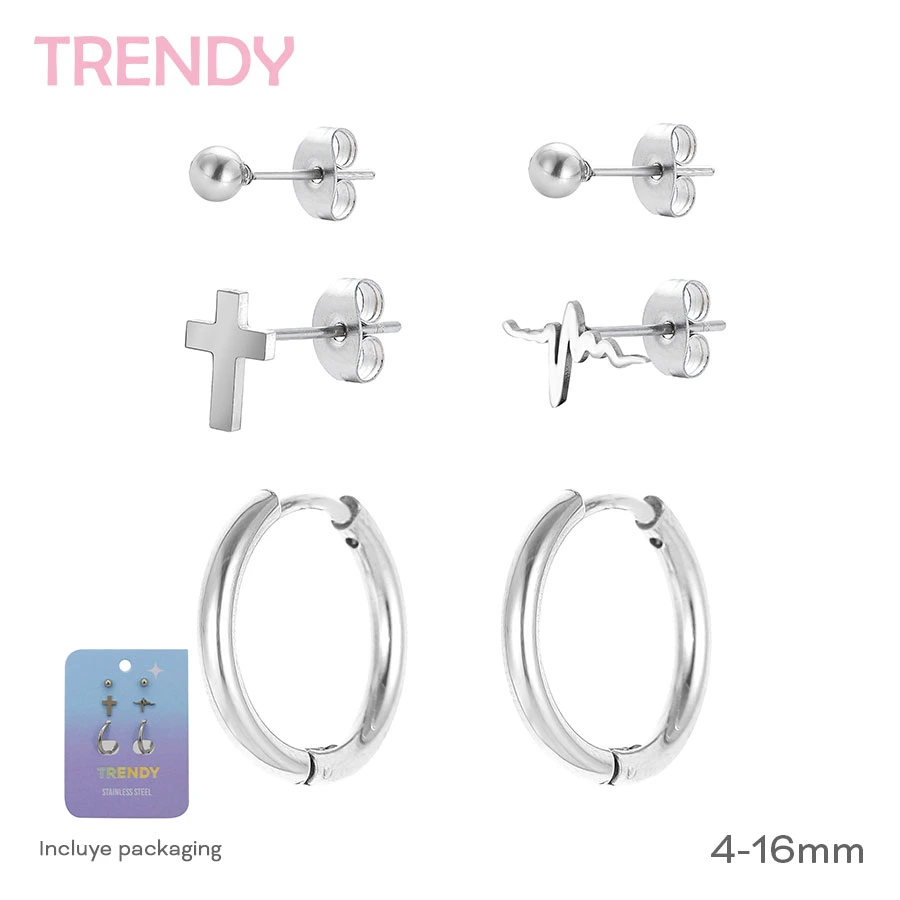 [52024] SET ACERO AROS TRENDY