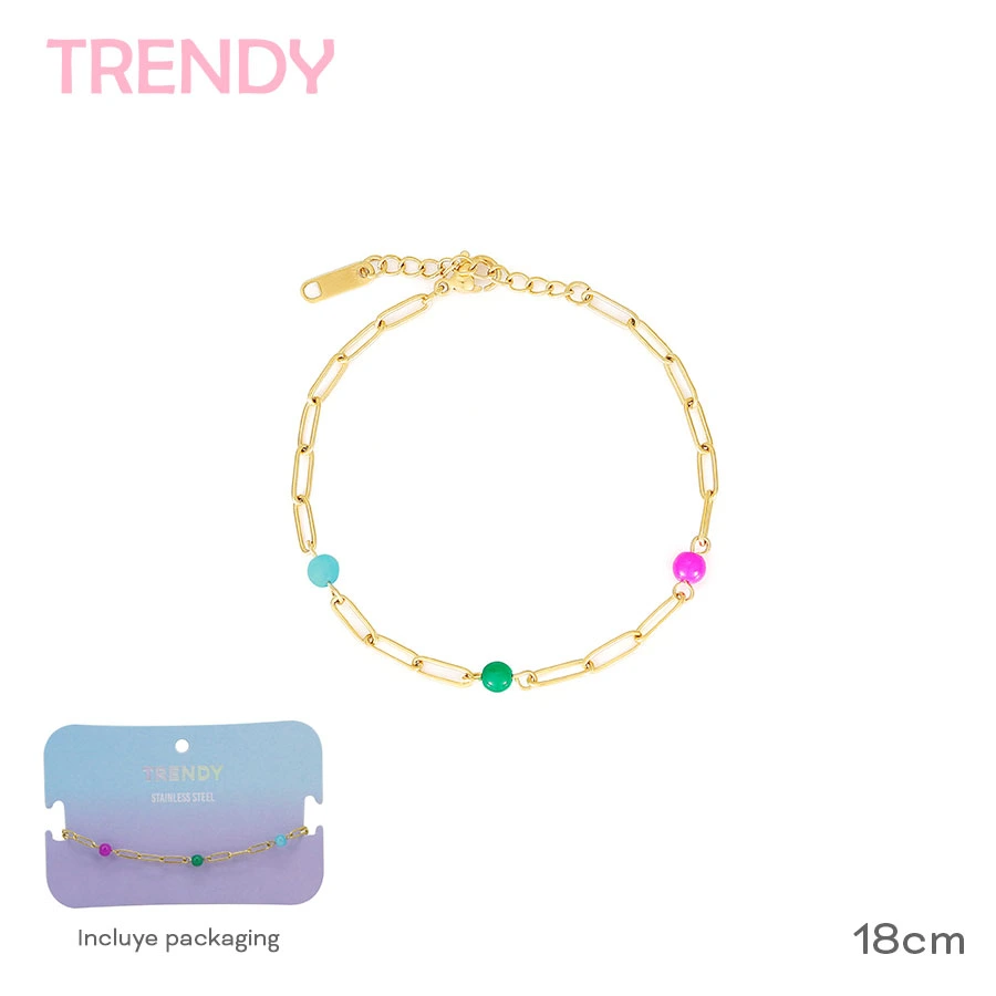 PULSERA ACERO TRENDY