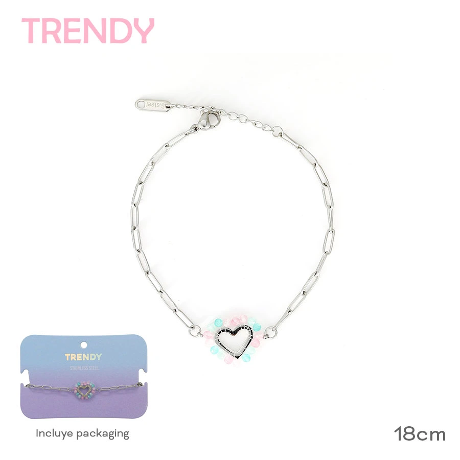[52030] PULSERA ACERO TRENDY