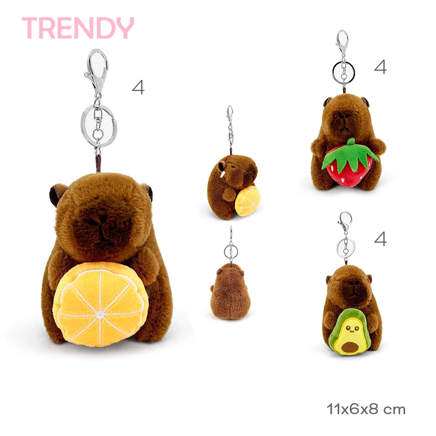 LLAVERO PELUCHE TRENDY