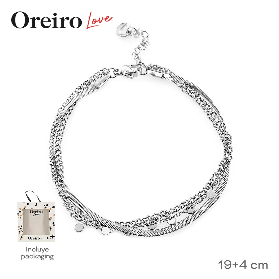 [52096] PULSERA ACERO OREIRO