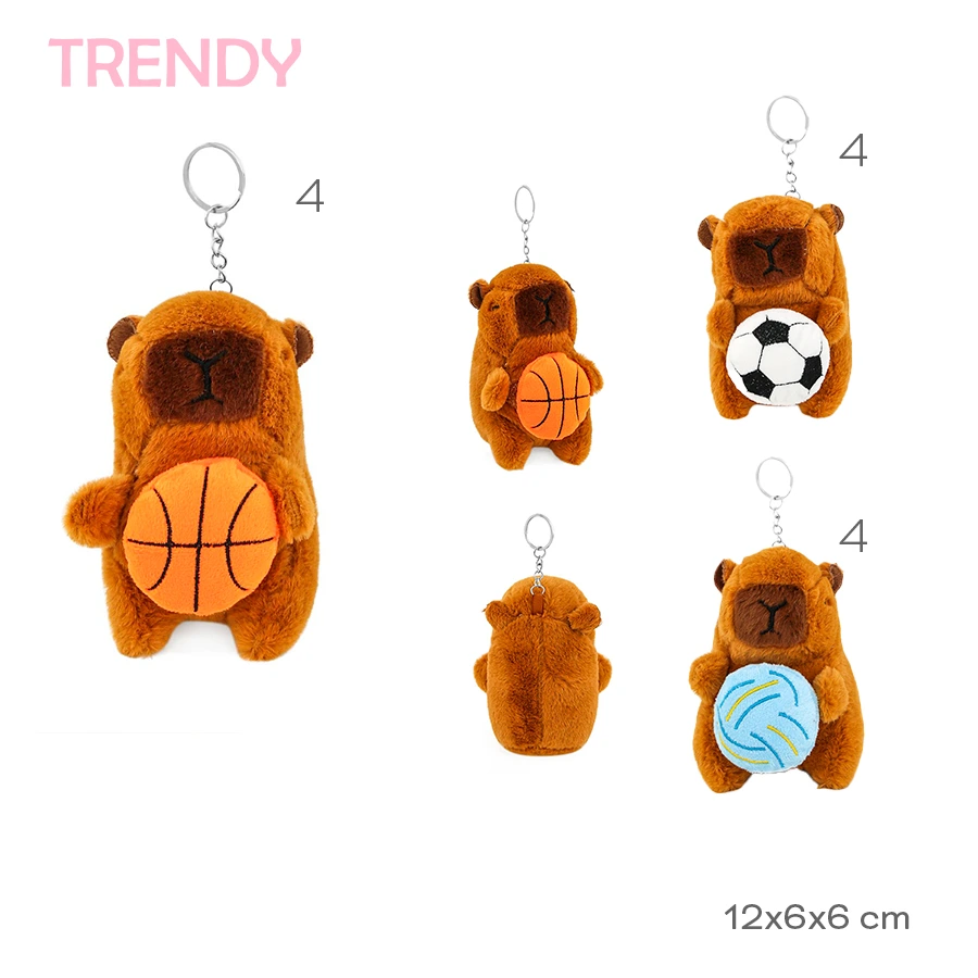 LLAVERO PELUCHE TRENDY