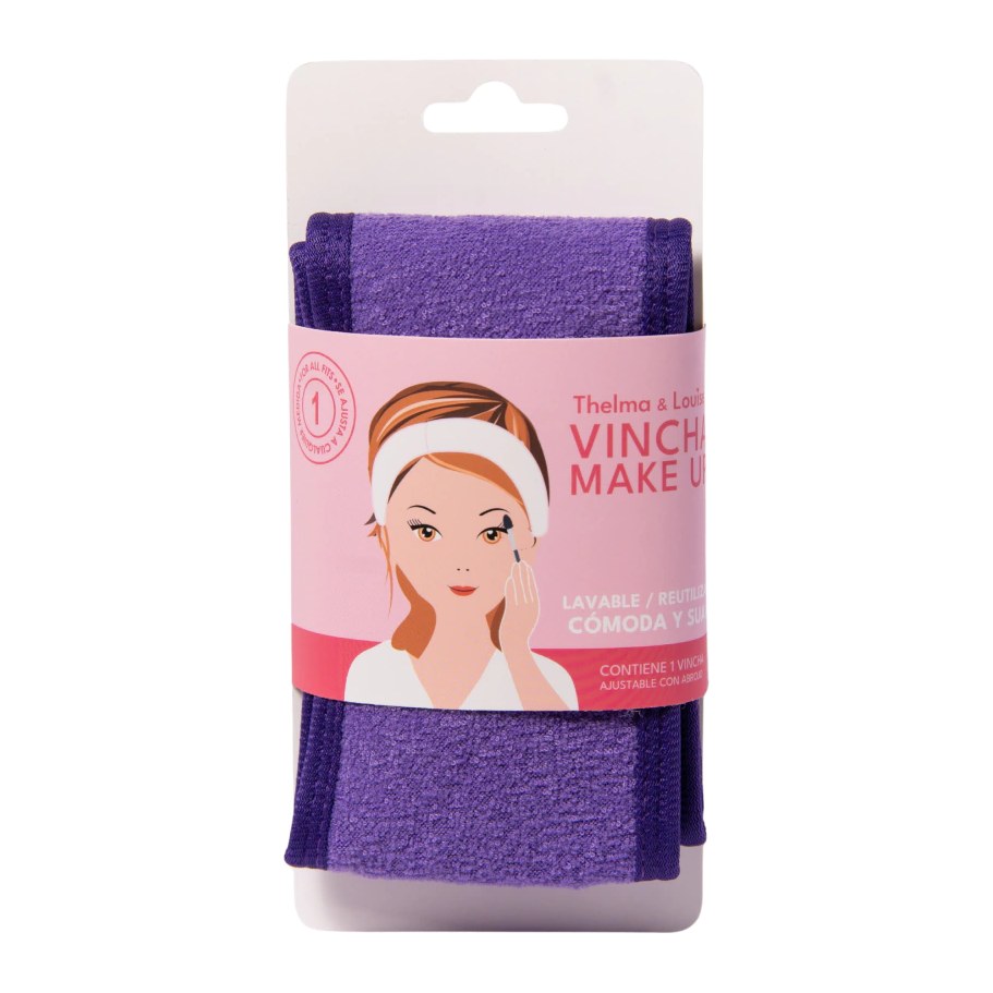 [52157] VINCHA MAKE UP VIOLETA - THELMA Y LOUISE