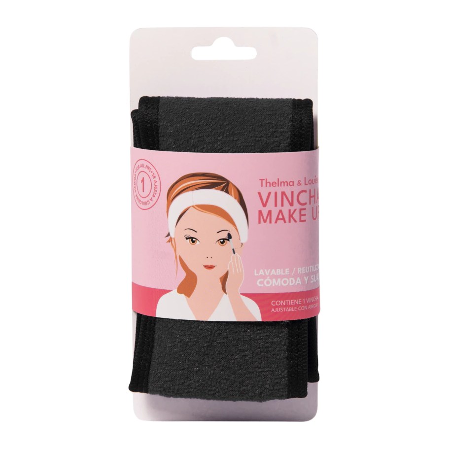 [52158] VINCHA MAKE UP NEGRO - THELMA Y LOUISE