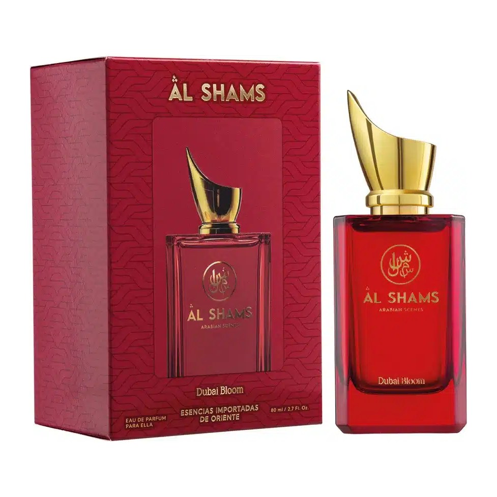 [52195] DUBAI BLOOM FEM EDP 80ML AL SHAMS- FRAGANCIAS IMPORTADAS